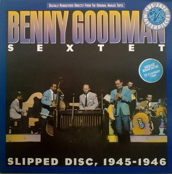 Benny Goodman Sextet : Slipped Disc, 1945-1946 (LP, Comp, Mono, RM)