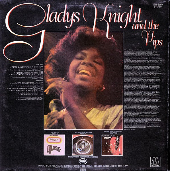Gladys Knight And The Pips : The Look Of Love (LP, Album, Comp)