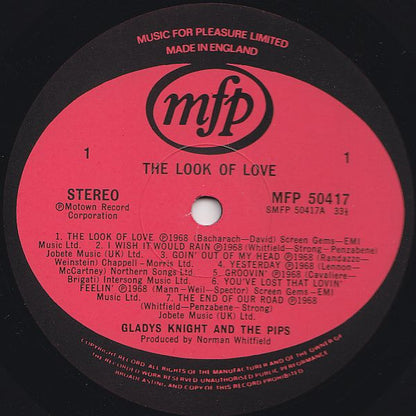 Gladys Knight And The Pips : The Look Of Love (LP, Album, Comp)