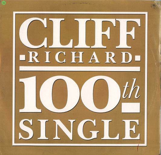 Cliff Richard : 100th Single (12", Single)