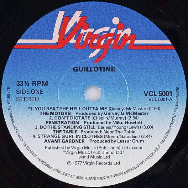 Various : Guillotine (10", Comp)