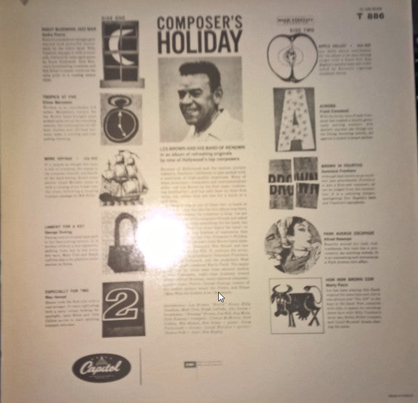 Les Brown And His Band Of Renown : Composer's Holiday (LP, Album, Mono, RE)