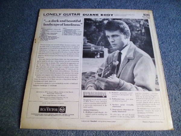 Duane Eddy : Lonely Guitar (LP, Album, Mono)