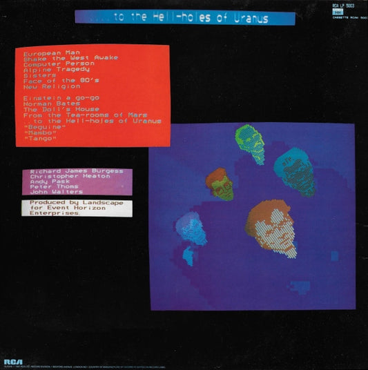 Landscape : From The Tea-Rooms Of Mars .... To The Hell-Holes Of Uranus (LP, Album)