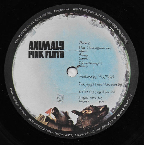 Pink Floyd : Animals (LP, Album, Gat)