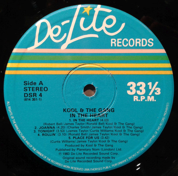 Kool & The Gang : In The Heart (LP, Album)