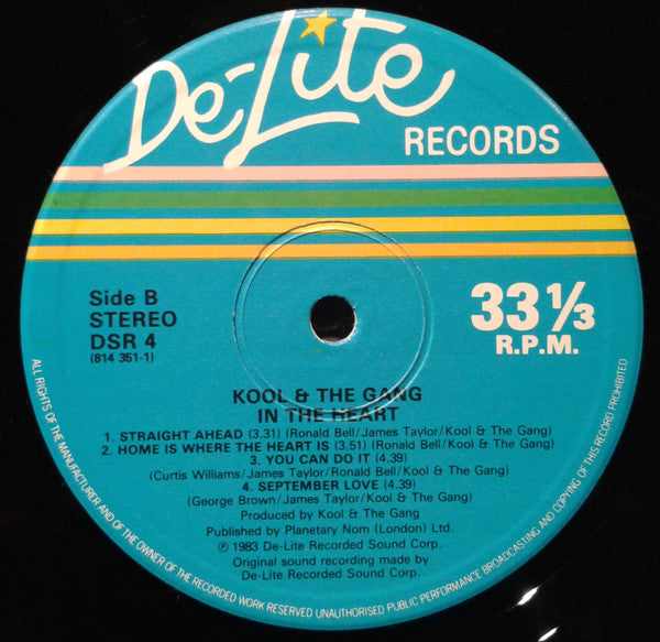 Kool & The Gang : In The Heart (LP, Album)