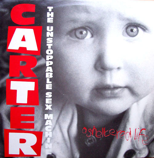 Carter The Unstoppable Sex Machine : A Sheltered Life (12", Single)