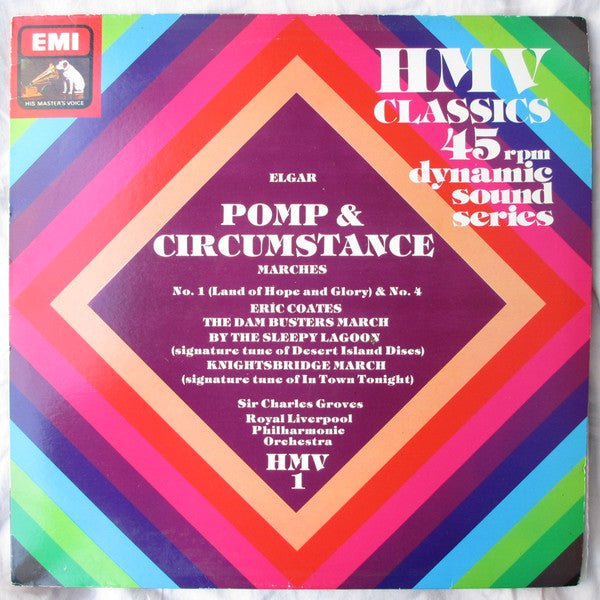 Sir Edward Elgar, Sir Charles Groves, Royal Liverpool Philharmonic Orchestra, Eric Coates : Pomp & Circumstance Marches (12")