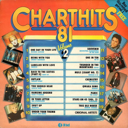 Various : Chart Hits 81 Volume 2 (LP, Comp, PRS)