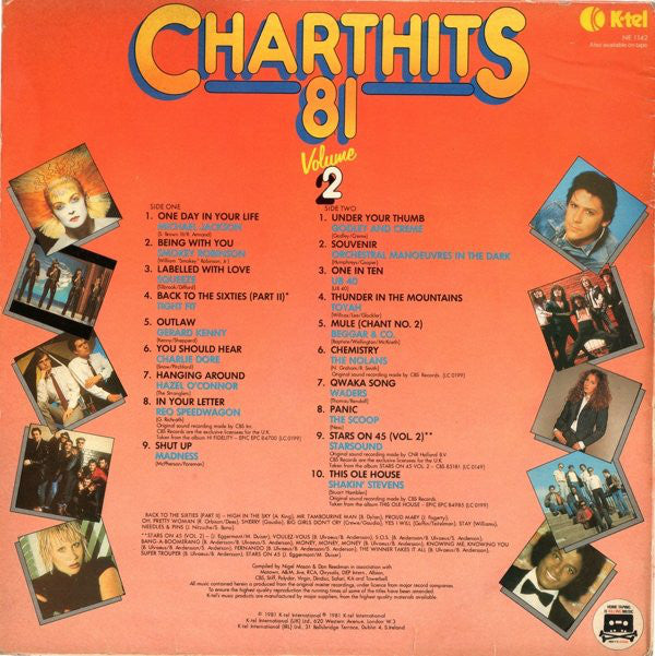 Various : Chart Hits 81 Volume 2 (LP, Comp, PRS)