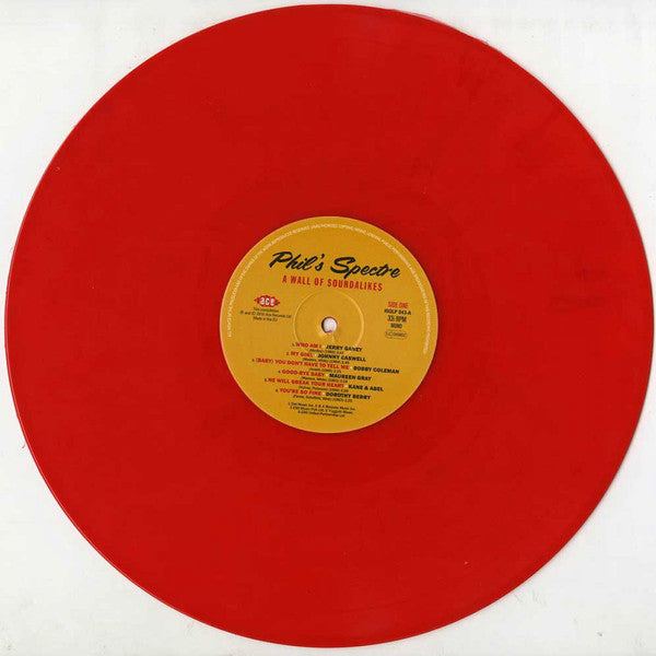 Various : Phil's Spectre - A Wall Of Soundalikes (LP, Comp, Red)